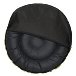 Esschert Design Pouf de jardin rayé vert orange/au choix (TR091 8714982283086) - 2