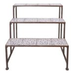 Esschert Design Etagere aged ceramic blauw (AC98