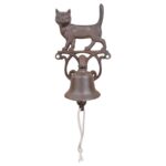 Esschert Design Deurbel poes (DB82