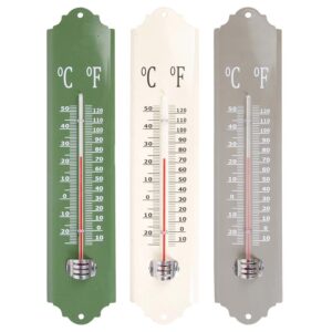 Esschert Design Metalen thermometer kleurkeuze (EL026
