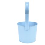 Blauwtinten bloempot met haak keuze (EL104