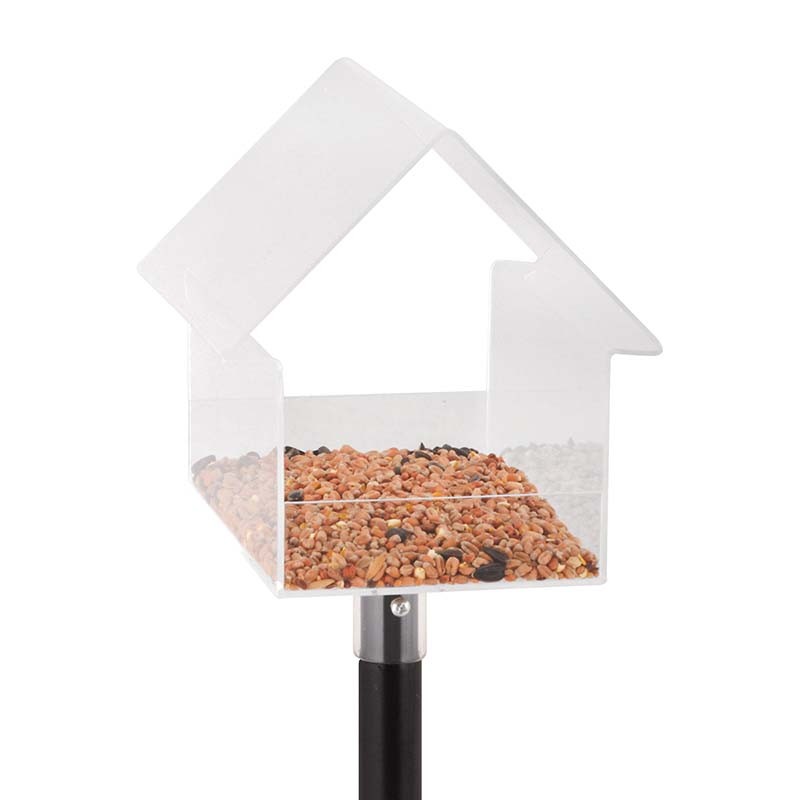 Esschert Design Acryl voedertafel huis op pin (FB375