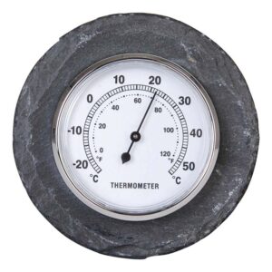 Esschert Design Leisteen thermometer rond (LS226