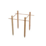 Houten plantensteun hek S (NG121