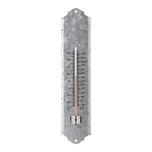 Esschert Design Thermometer 30 cm - Oud zink (OZ10