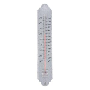 Esschert Design Thermometer 50 cm - Oud zink (OZ11
