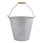 Esschert Design Oud zink emmer 9