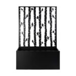 Esschert Design Bloembak met trellis vogels (PY127 8714982196492)
