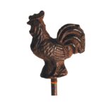 Esschert Design Plantensteunen spiraal 125 cm roest set van 8 (PY27