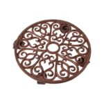 Esschert Design Planttrolley gietijzer groot rond (TG130