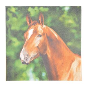 Esschert Design Papieren servetten paard 33 x 33 cm (TP181