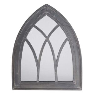 Esschert Design Spiegel Gotisch grijs (WD11