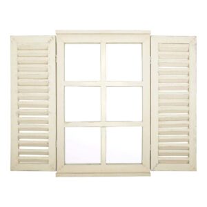 Esschert Design Spiegel raam met luiken (WD35