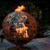 Esschert Design Vuurbal laser cut roest - Afbeelding 4
