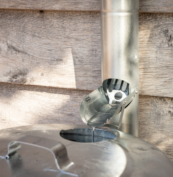 Esschert Design Regentonklep zink - Afbeelding 5