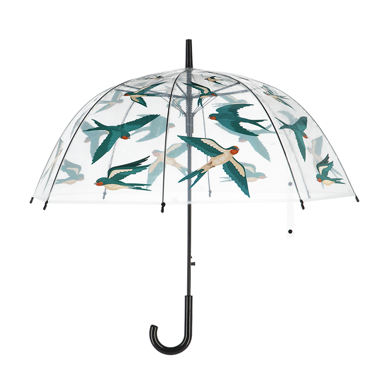 Esschert Design Paraplu transparant boerenzwaluwen (TP399 8714982214561)