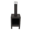 Esschert Design Terraskachel zwart S (FF546 8714982226625) - 01