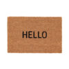 Esschert Design Deurmat kokos "hello" (RB282 8714982216459) - 01
