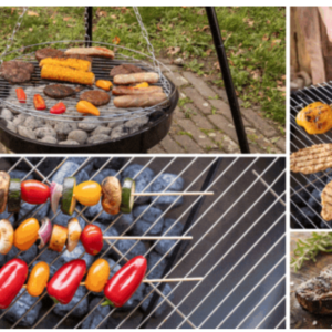 Esschert Design BBQ vuurschaal met driepoot - Afbeelding 2