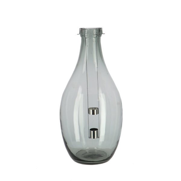 Esschert Design Fles windlicht transparant S (WL89 8714982216534) - 01