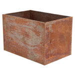 Esschert Design Cortenstaal plantenbak rechthoek. S (PY164 8714982249280) - 02