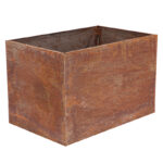 Esschert Design Cortenstaal plantenbak rechthoek. S (PY164 8714982249280) - 04
