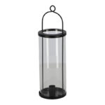 Esschert Design Windlicht kaarshouder zwart (WL95 8714982249105) - 01