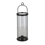 Esschert Design Windlicht kaarshouder zwart (WL95 8714982249105) - 02