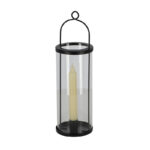 Esschert Design Windlicht kaarshouder zwart (WL95 8714982249105) - 03
