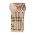 Esschert Design Kruiden houten lepel set/20 - Afbeelding 3