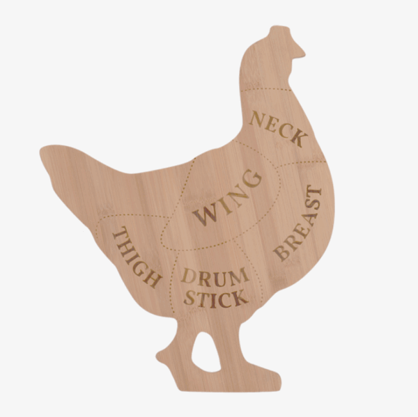 Esschert Design Snijplank kip L