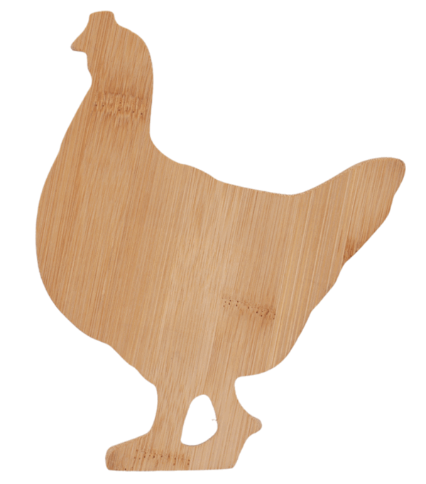 Esschert Design Snijplank kip S - Afbeelding 3