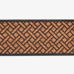 Esschert Design Deurmat rubber/kokos weefpatroon XL