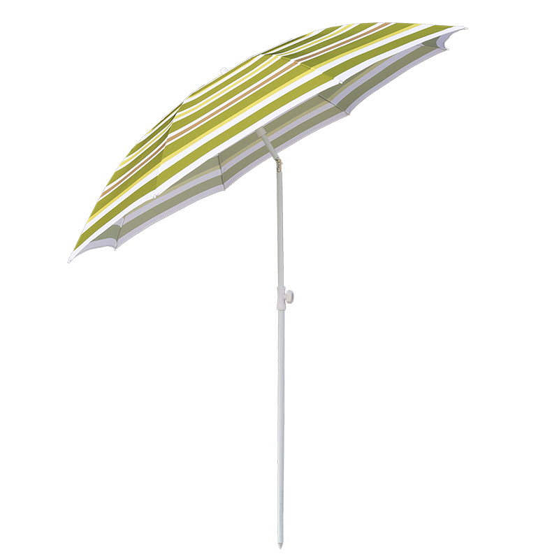 Esschert Design Gestreepte parasol groen (TR083 8714982282881) - 1