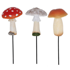 Esschert Design Bloempotsteker paddenstoel keuze (37000675 8713968379751) - 01
