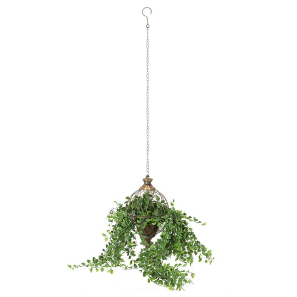 Esschert Design Aged metal bol plantenbak S (AM134 8714982289385) - 02