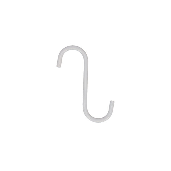 Esschert Design S haak wit 10 cm (BPH207 8714982289231) - 01