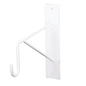 Esschert Design Hanging basket haak wit 25 cm (BPH212 8714982289286) - 01