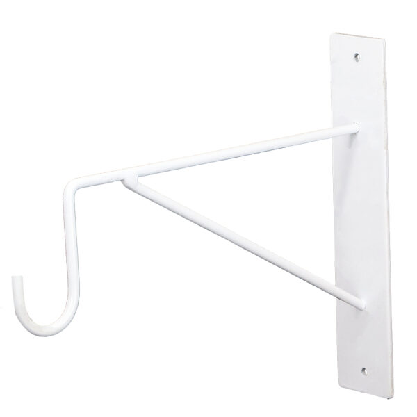 Esschert Design Hanging basket haak wit 25 cm (BPH212 8714982289286) - 02