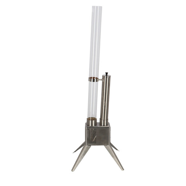 Esschert Design Houtpellet terrasheater zilver (FF652 8714982287893) - 01