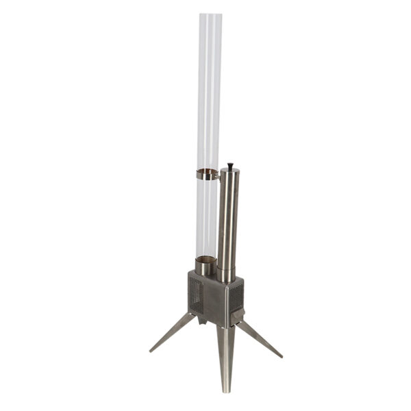 Esschert Design Houtpellet terrasheater zilver (FF652 8714982287893) - 03