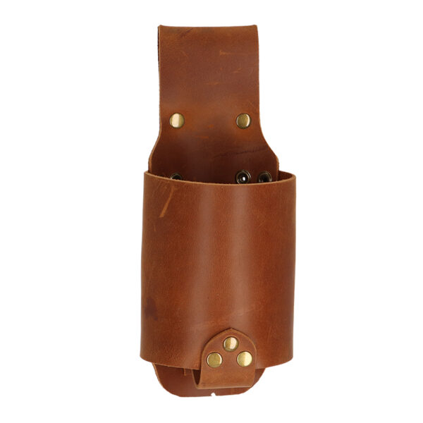 Esschert Design Runderleer riemfleshouder (GT341 8714982259180) - 01