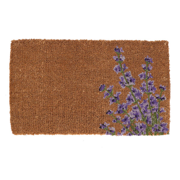 Esschert Design Deurmat kokos lavendel L (RB326 8714982287114) - 01