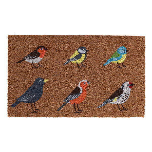 Esschert Design Deurmat kokos vogels L (RB327 8714982287213) - 01