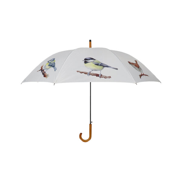 Esschert Design Paraplu aquarel vogels (TP439 8714982286629) - 01