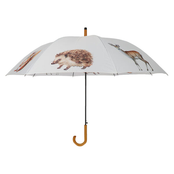 Esschert Design Paraplu aquarel bosdieren (TP440 8714982286636) - 01