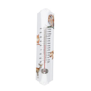 Esschert Design Thermometer aquarel bosdieren (TP443 8714982286667) - 01