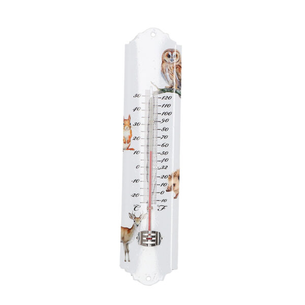 Esschert Design Thermometer aquarel bosdieren (TP443 8714982286667) - 01