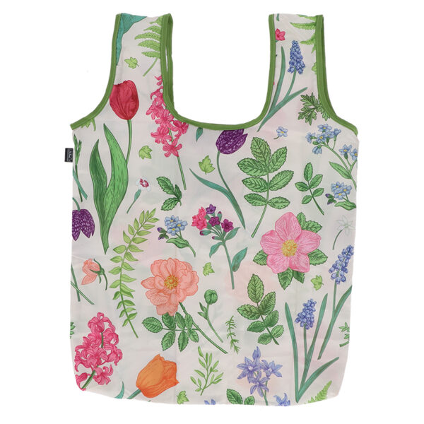 Esschert Design Opvouwbare tas floraal (TP459 8714982293511) - 01