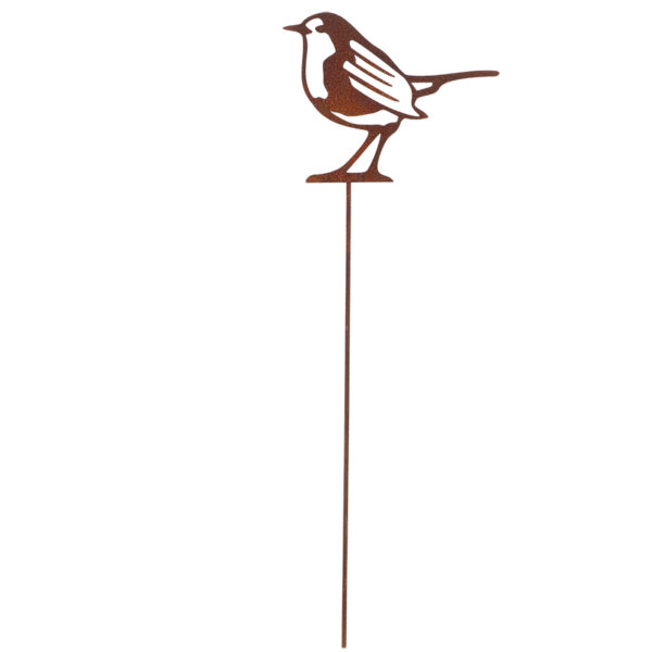 Esschert Design Roest tuinsteker roodborst (TT256 8714982285103) - 01